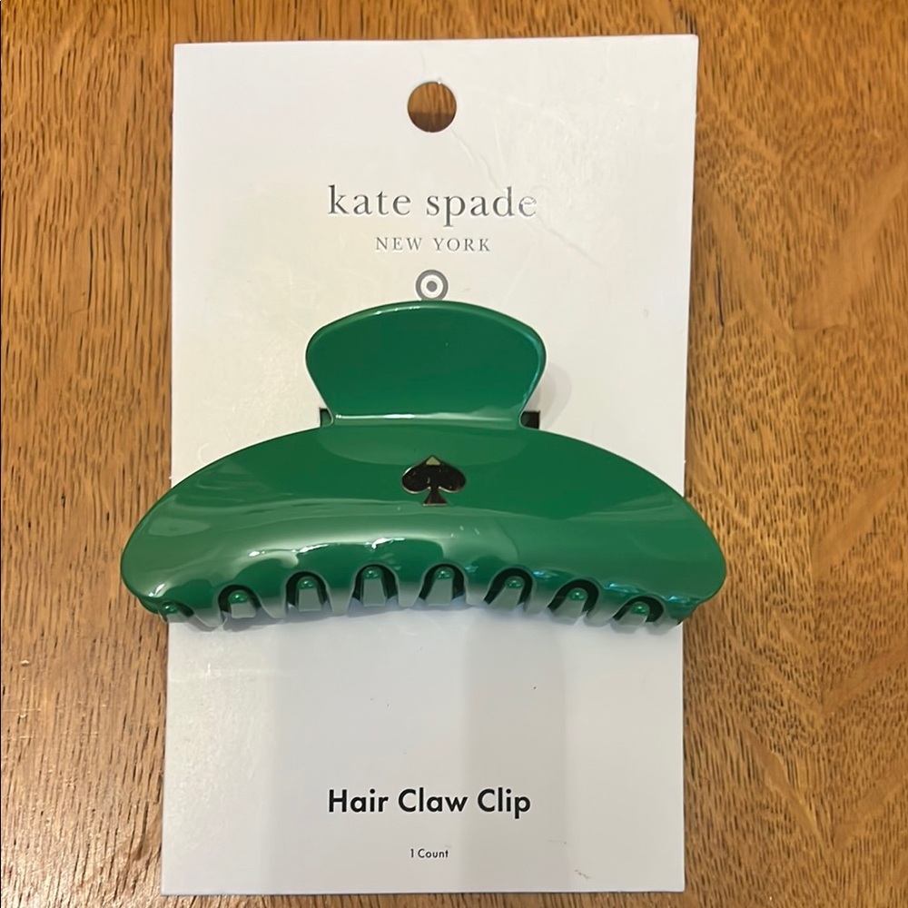 Kate Spade x Target Green Hair Claw Clip